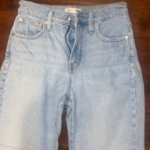 Madewell petite jeans used good condition
